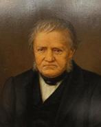 Duitse school XVIII -XIX Uniek Antiek Portret (18-19e Eeuw)