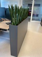 Houten plantenbak voor op kantoor | 170x30x90cm, Zakelijke goederen, Verzenden, Nieuw in verpakking