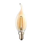 E14 LED lamp | Kaarslamp | 0.6 watt | 2500K warm wit licht
