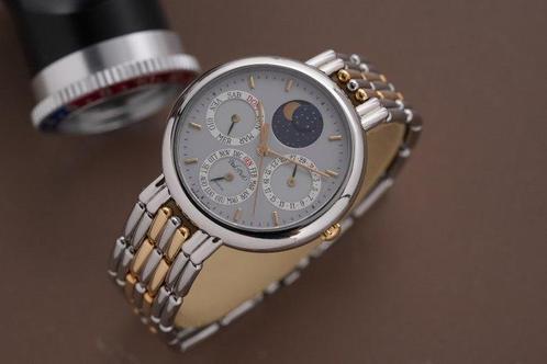 Paul Picot - Aristos Tripledate Moonphase - Zonder, Sieraden, Tassen en Uiterlijk, Horloges | Heren