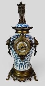 Tafel/bureauklokken - Metaal, Porselein, Messing - 1850-1900, Antiek en Kunst