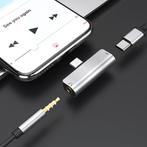 USB-C Duo adapter - naar mini jack + USB-C - Premium, Muziek en Instrumenten, Nieuw, Ophalen of Verzenden