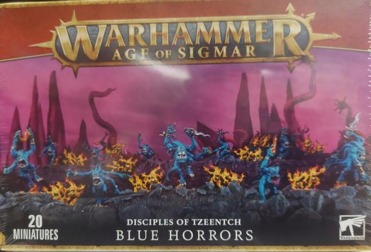 Daemons of Tzeentch Blue Horrors (Warhammer Nieuw), Hobby en Vrije tijd, Wargaming, Nieuw, Ophalen of Verzenden