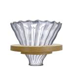 Glazen Koffiefilterhouder - Koffiefilter Houder - Koffie Fil, Verzamelen, Verzenden, Nieuw