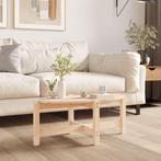 vidaXL Salontafel 87x48x35 cm massief grenenhout, Minder dan 50 cm, 50 tot 100 cm, Verzenden, Nieuw