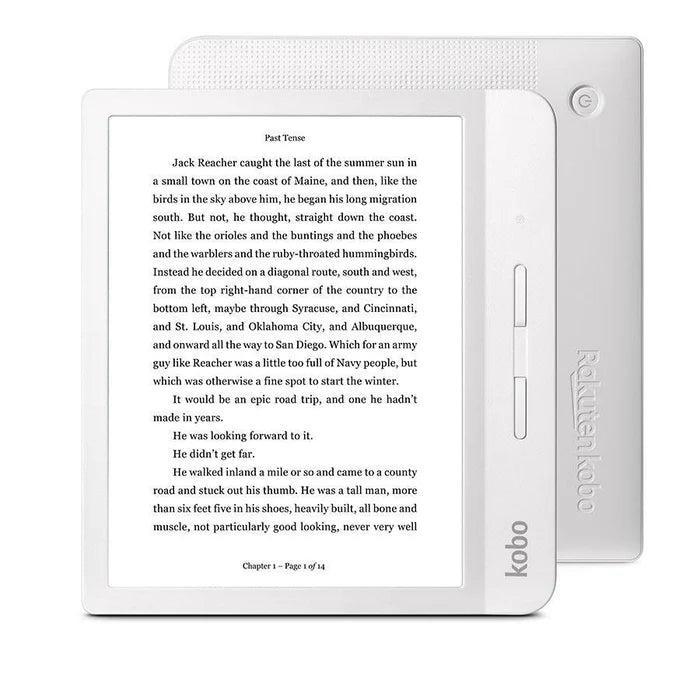 Kobo Libra H2O - Waterproof E-Reader - 7 inch - 32GB - Wit (, Computers en Software, E-readers, Zo goed als nieuw, Verzenden