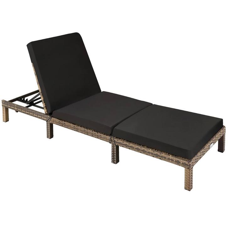 Wicker ligbed Sofia - natuur, Tuin en Terras, Tuinsets en Loungesets, Verzenden