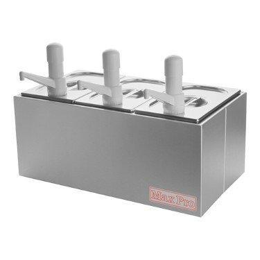 Saus dispenser 3x 1/4GN, Zakelijke goederen, Horeca | Keukenapparatuur, Nieuw in verpakking, Verzenden