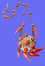 Other brand - Ketting met hanger - FONTANA - 18 karaat Geel