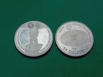 Nederland. Beatrix. 10 Gulden 2000 / 10 Euro 2002 (Zonder, Postzegels en Munten, Munten | Nederland