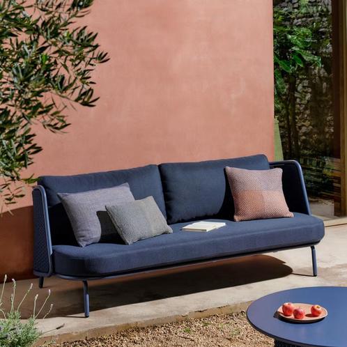 *WOONWINKEL* Kave Home Sedalis 3-zits Tuinbank Modern Design, Tuin en Terras, Tuinsets en Loungesets, Nieuw, Verzenden