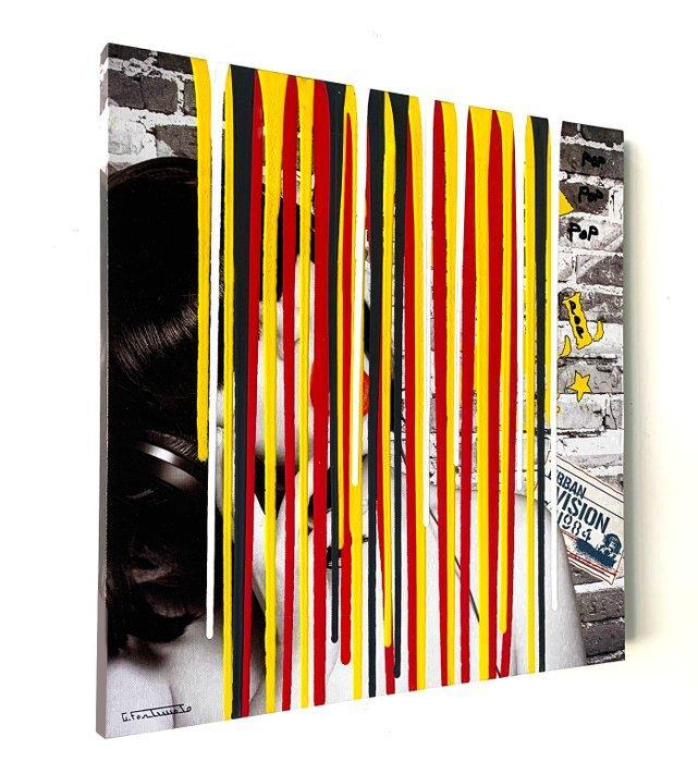 Giuseppe Fortunato (1956) - Colate, POP, Antiek en Kunst, Kunst | Schilderijen | Modern