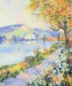 Rose Barbe (née en 1933) - Bord de Seine en automne