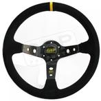 QSP Sportstuur Suede 90mm Diep Deep Dish Zwart B5615, Auto diversen, Autosport-onderdelen, Nieuw