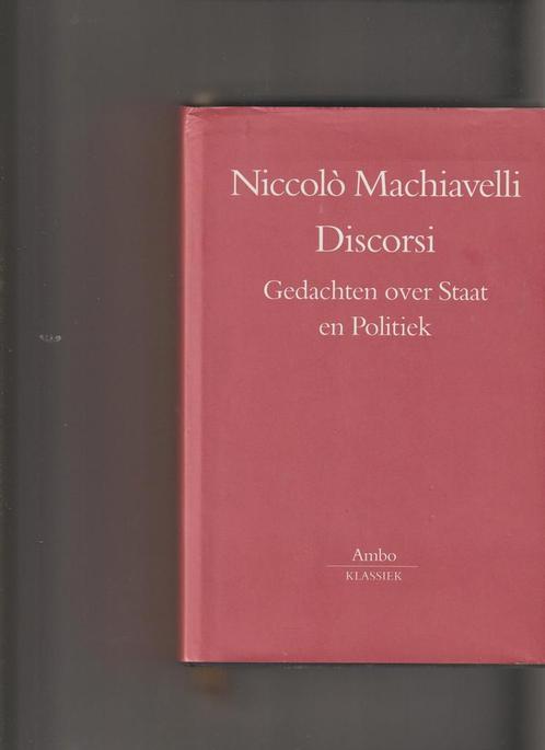 Discorsi 9789063037048 Niccolò Machiavelli, Boeken, Politiek en Maatschappij, Zo goed als nieuw, Verzenden