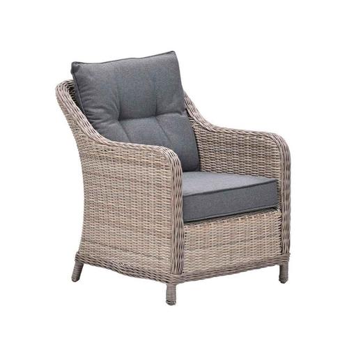 Garden Impressions Nova lounge tuinstoel - vintage willow, Tuin en Terras, Tuinsets en Loungesets, Verzenden