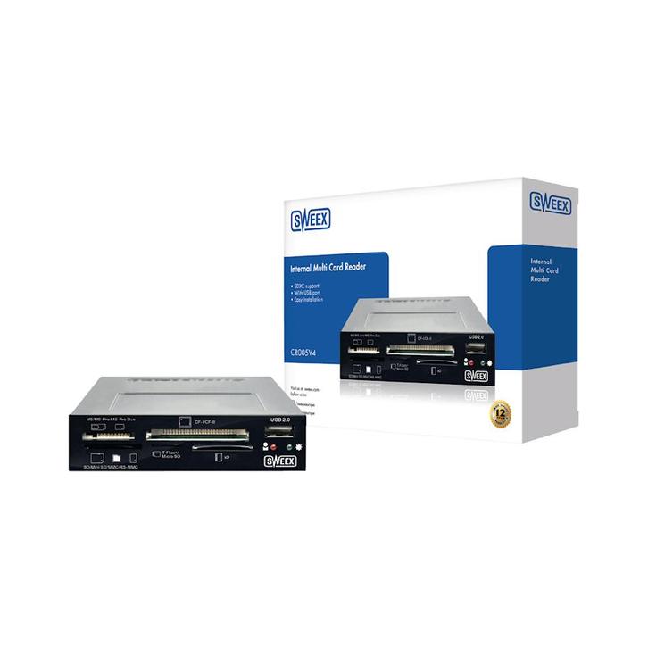 Nieuwe Sweex Multikaartlezer 2.0 met garantie, Audio, Tv en Foto, Fotografie | Geheugenkaarten, Nieuw, Ophalen of Verzenden