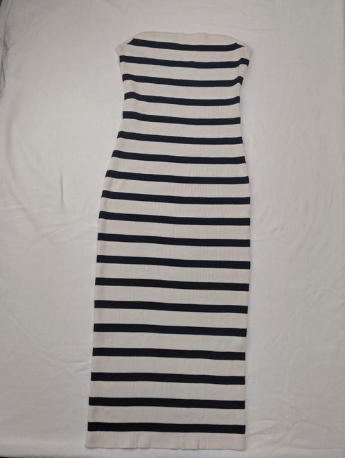 Striped Ribbed Midi Dress by H&M, Kleding | Dames, Jurken, Nieuw, Verzenden