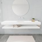Badkamermeubel AQS Ibiza 200 cm met Planchet Solid Surface, Huis en Inrichting, Nieuw, Overige typen, Ophalen of Verzenden