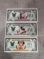 Verenigde Staten van Amerika. - Disney - 1, 5, 10 Dollars -, Postzegels en Munten