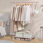 Kledingrek op Wielen – Verstelbaar en Stevig tot 100 kg, Verzenden, Nieuw