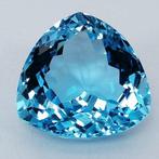 Blauw Topaas - 27.20 ct - Instituto Gemólogico Español (IGE), Nieuw