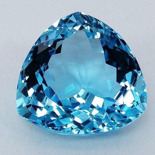 Blauw Topaas - 27.20 ct - Instituto Gemólogico Español (IGE), Sieraden, Tassen en Uiterlijk, Edelstenen