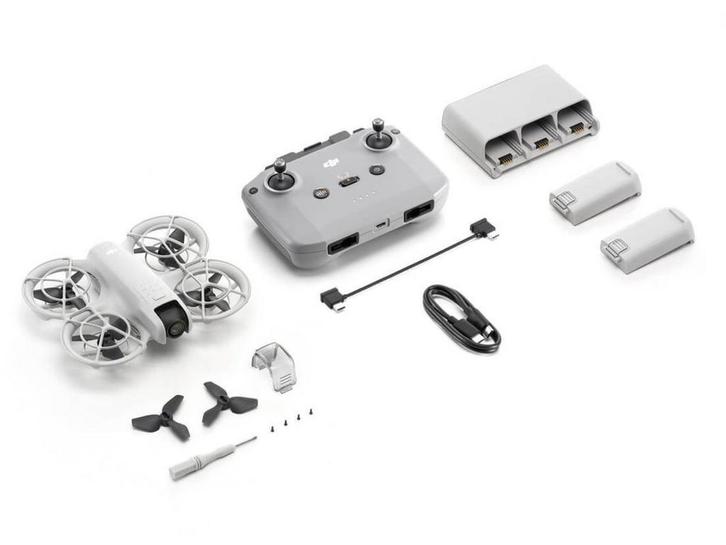 DJI Neo Fly More Combo - Drone met 4K Camera en AI, Audio, Tv en Foto, Drones, Zo goed als nieuw, Verzenden