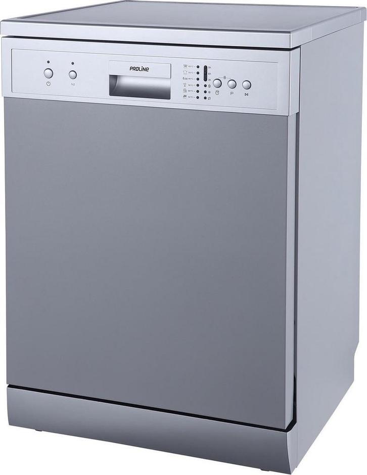 Proline Dw4860sl - Vrijstaande Vaatwasser - 60 cm - 12, Witgoed en Apparatuur, Vaatwasmachines, Zo goed als nieuw, 85 tot 90 cm