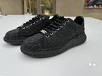 Philipp Plein - Runner Full Black Crystal Shoes Size 43 -, Nieuw