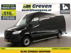 Mb Sprinter 315 1.9 CDI L4H2 150PK Autom 3500kg Airco Cruise, Auto's, Automaat, Zwart, Mercedes-Benz, Diesel