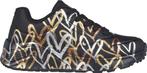 Skechers Uno Lite - Metallic Love Meisjes Sneakers - Zwart/G, Verzenden, Nieuw