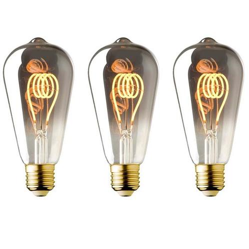 3x E27 LED lamp Edison | 3.6W 2100K extra warm wit | Dimbaar, Huis en Inrichting, Lampen | Losse lampen, E27 (groot), Nieuw, 30 tot 60 watt