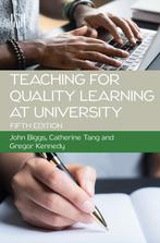 9780335250820 Teaching for Quality Learning at University 5e, Verzenden, Nieuw, John Biggs