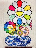 Takashi Murakami (1962) - Murakami Flowers in a Qinghua Vase, Antiek en Kunst
