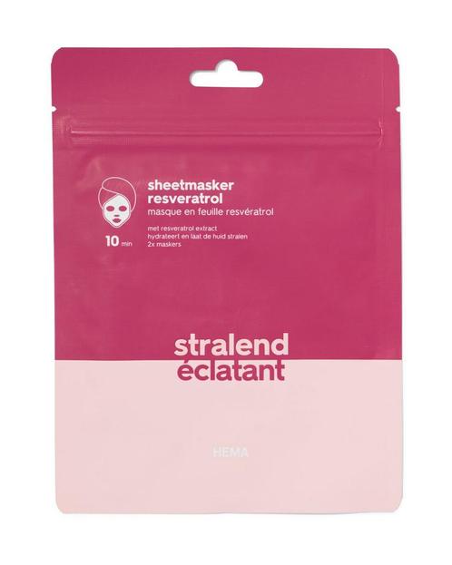 HEMA Gezichtsmasker set stralend, Sieraden, Tassen en Uiterlijk, Uiterlijk | Gezichtsverzorging, Nieuw, Verzenden