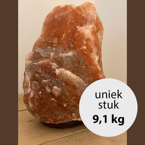 Himalaya Zoutlamp Rood-Roze - 9,1 kg uniek stuk, Sport en Fitness, Gezondheidsproducten en Wellness, Nieuw