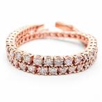 Armband Roségoud -  3.35 tw. Roze Diamant  (Natuurlijk