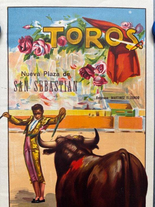 Juan Reus - Plaza Toros de San Sebastian, Spain, Litho. -, Antiek en Kunst, Kunst | Tekeningen en Foto's