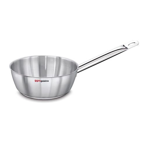 GGM Gastro | Sauteerpan - conische vorm - Ø 240mm - Hoogte:, Huis en Inrichting, Keuken | Potten en Pannen, Nieuw, Overige materialen
