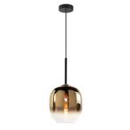 High light | Hanglamp | Semi goud glas | Ø23cm | E27 fitting, Huis en Inrichting, Lampen | Hanglampen, Ophalen of Verzenden, Nieuw