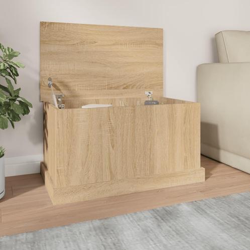 vidaXL Opbergbox 70x40x38 cm bewerkt hout sonoma, Huis en Inrichting, Woonaccessoires | Kisten, Nieuw, Verzenden