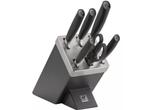 Zwilling All Star Messenblok 7-delig - met slijpfunctie, Verzenden, Zo goed als nieuw