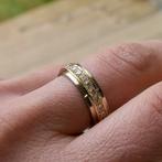 18 Krt. Bicolor Alliance ring met diamant | 1,62 ct., 18 tot 19, Gebruikt, Overige kleuren, Ophalen of Verzenden