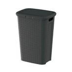 Wasmand Weave 53L Donkergrijs – Hoog Model met Deksel, Boeken, Verzenden, Nieuw