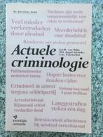 Actuele criminologie, Boeken, Nederland, Gelezen, Maatschappij en Samenleving, J.J.M. van Dijk