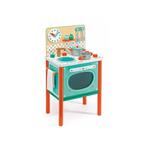 Djeco houten keukenspeelgoed Leos  van €84,95 voor €50,97, Ophalen of Verzenden, Nieuw