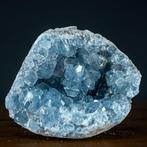 Grote natuurlijke celestiet met grote kristallen Geode-, Verzamelen, Mineralen en Fossielen