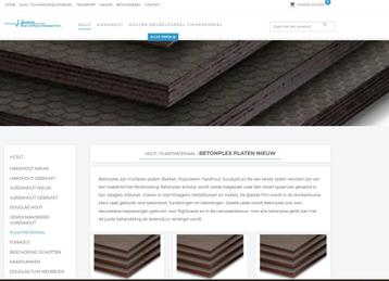 Groot assortiment Betonplex platen 9, 12, 15 en 18 mm beschikbaar voor biedingen