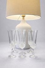 Champagne fluitje (6) - Kristal - Set van 6 fluiten